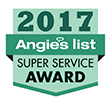 2017 Angies List Super Service Award logo